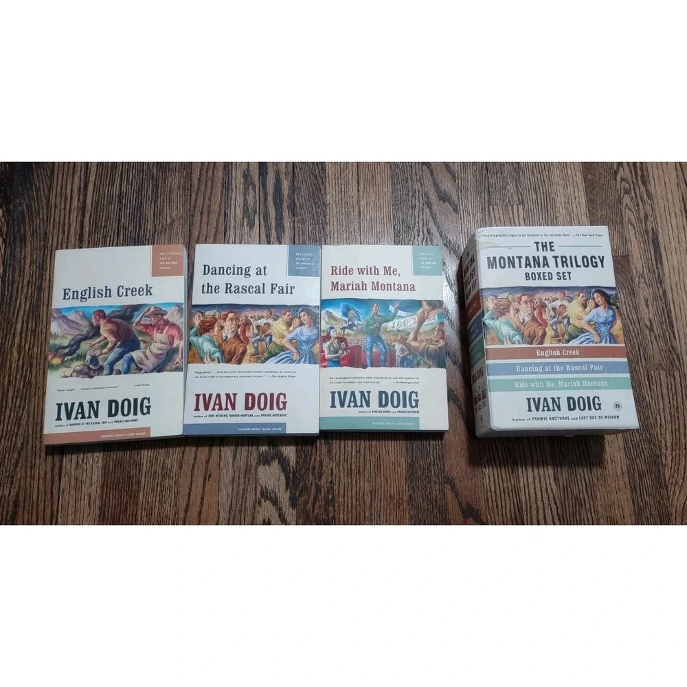 The Montana Trilogy Boxed Set Ivan Doig English Creek Rascal Fair Mariah Montana